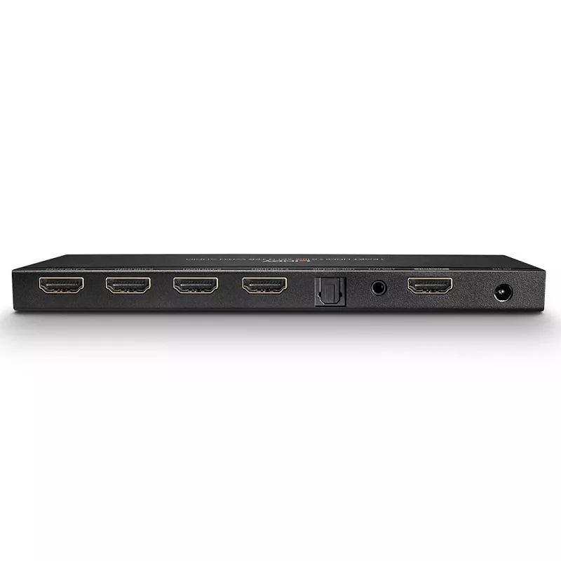 Lindy 4-Port HDMI 18G Splitter με ήχο και downscaling