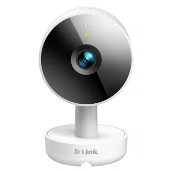 D-Link 2K QHD Indoor Wi-Fi Κάμερα DCS-8350LH, IP κάμερα παρακολούθησης, εσωτερικού χώρου, Ενσύρματη & Ασύρματη, Amazon Alexa & Google Assistant, Γραφείου, Λευκό