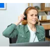 Trust HS-150 Ακουστικά Ενσύρματα Κεφαλής Γραφείου/Callcenter Μαύρο