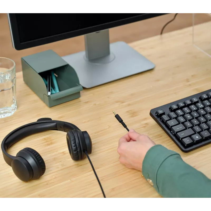 Trust HS-150 Ακουστικά Ενσύρματα Κεφαλής Γραφείου/Callcenter Μαύρο