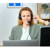 Trust HS-260 Ακουστικά ενσύρματα Πίσω κεφαλής Γραφείου/Callcenter USB Type-A Μαύρο