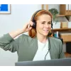 Trust HS-260 Ακουστικά ενσύρματα Πίσω κεφαλής Γραφείου/Callcenter USB Type-A Μαύρο
