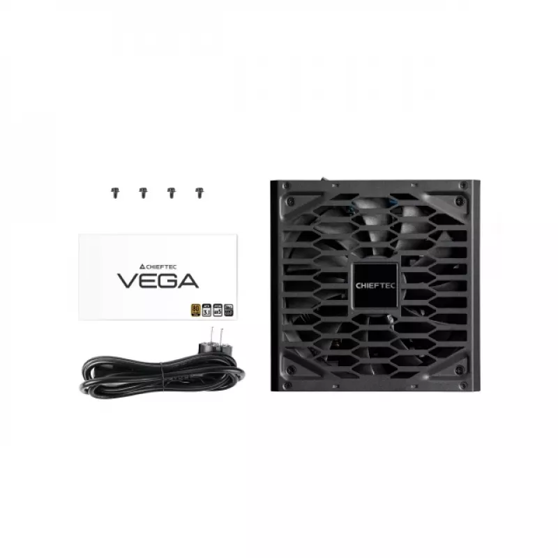 Chieftec Vega PPG-850-S Τροφοδοτικό 850 W 20+4-Pin ATX ATX Μαύρο