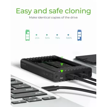 ICY BOX IB-2817MCL-C31 Θήκη SSD M.2 Μαύρο USB