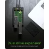 ICY BOX IB-2817MCL-C31 Θήκη SSD M.2 Μαύρο USB