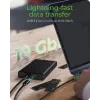ICY BOX IB-2817MCL-C31 Θήκη SSD M.2 Μαύρο USB