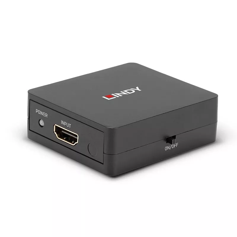 Lindy 2-Port HDMI 18G Splitter, συμπαγές