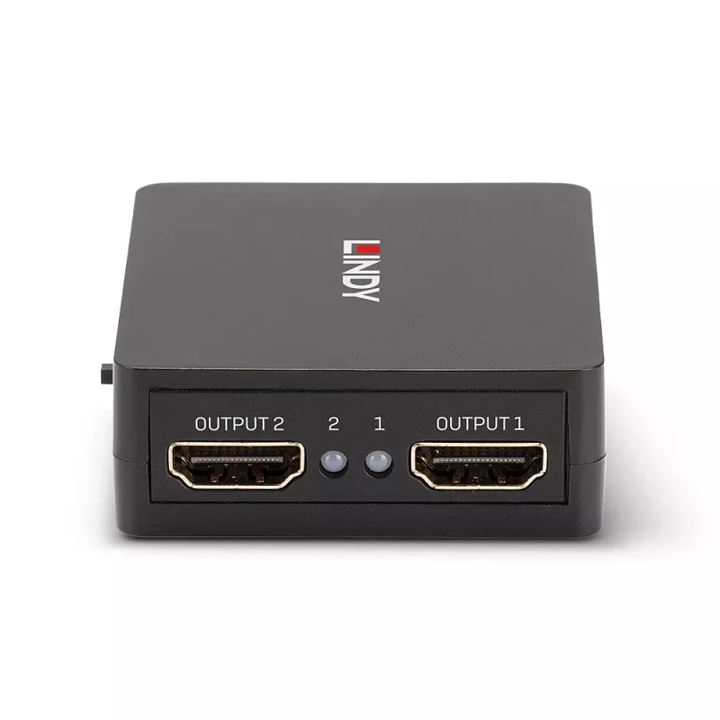 Lindy 2-Port HDMI 18G Splitter, συμπαγές