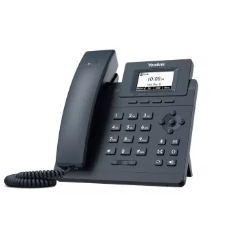 Yealink SIP-T30P IP Τηλέφωνο Μαύρο LCD
