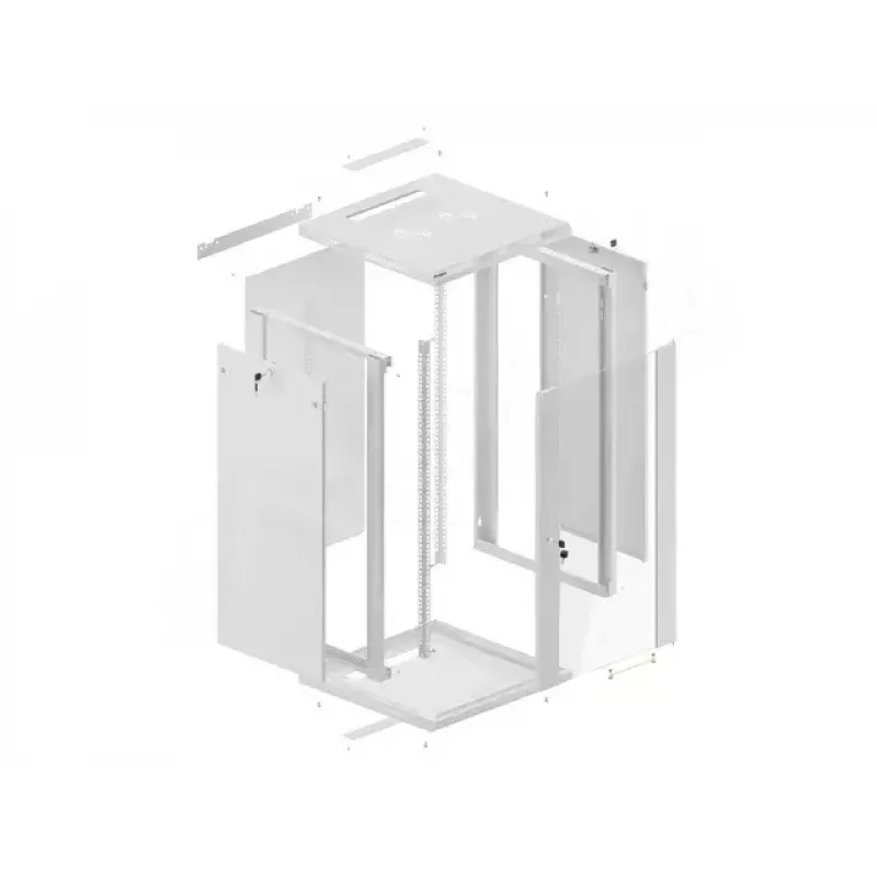 Ερμάριο τοίχου Lanberg WF01-6622-10S