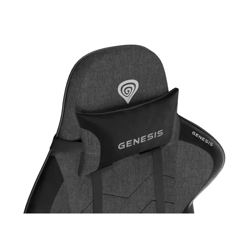 GENESIS Nitro 550 G2 Πολυθρόνα gaming Με επένδυση κάθισμα Μαύρο, Γκρι