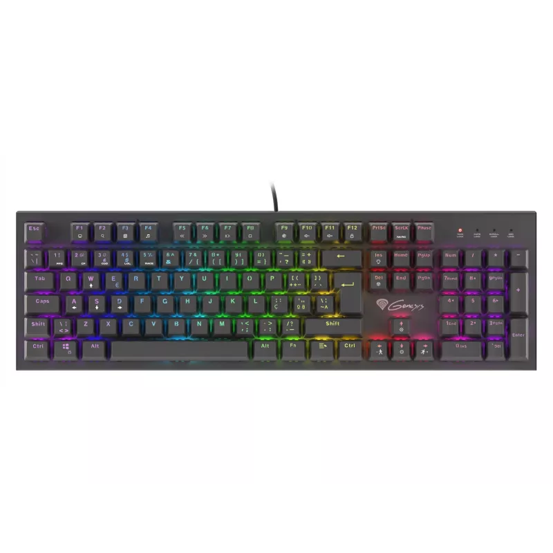 GENESIS THOR 300 Πληκτρολόγιο Gaming USB QWERTY Πορτογαλικό Μαύρο