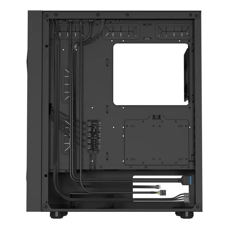 GENESIS Diaxid 605F Midi Tower Μαύρο