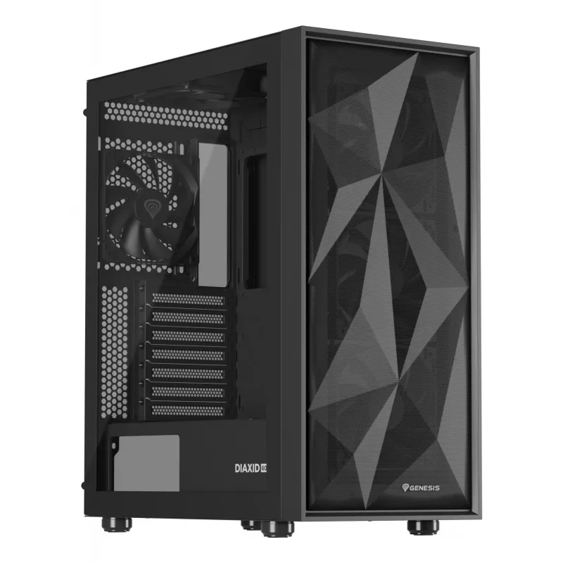 GENESIS Diaxid 605F Midi Tower Μαύρο