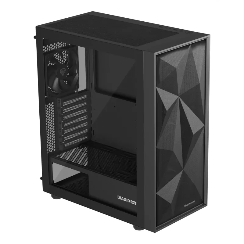 GENESIS Diaxid 605F Midi Tower Μαύρο