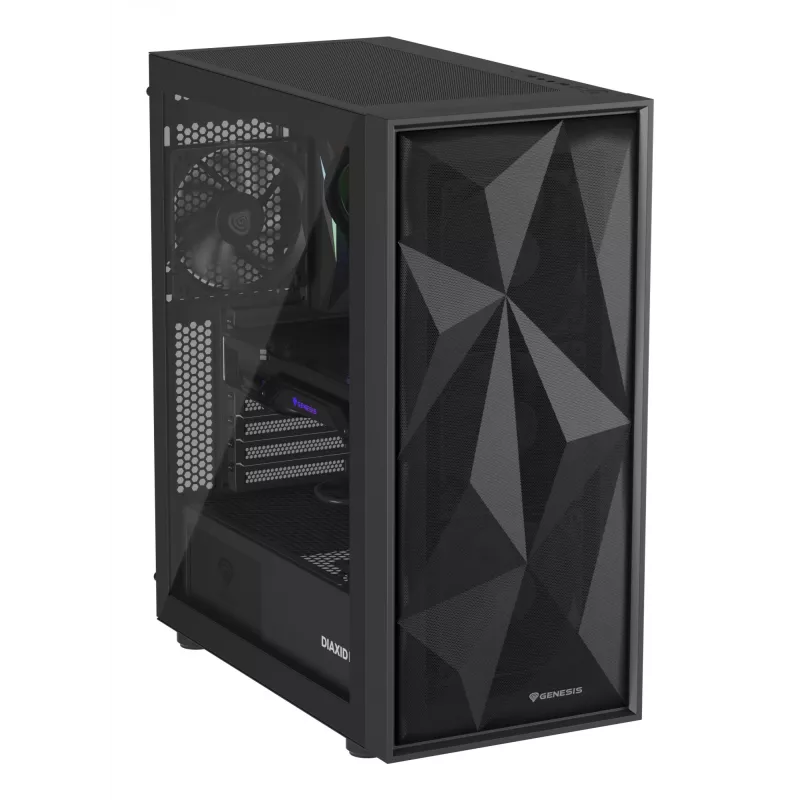 GENESIS Diaxid 605F Midi Tower Μαύρο