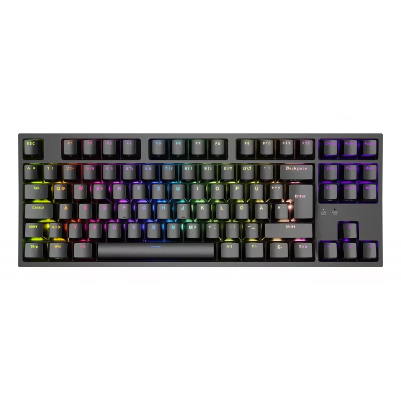 GENESIS Thor 404 TKL Πληκτρολόγιο Gaming USB QWERTZ Γερμανικό Μαύρο