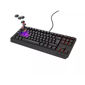 GENESIS Thor 230 TKL Πληκτρολόγιο Gaming USB QWERTY Ισπανικό Μαύρο