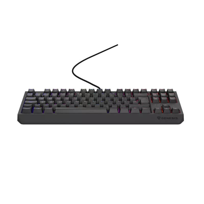GENESIS Thor 230 TKL Πληκτρολόγιο Gaming USB QWERTY Ισπανικό Μαύρο
