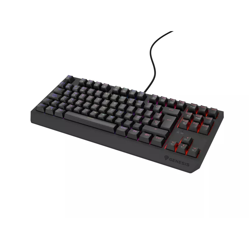 GENESIS Thor 230 TKL Πληκτρολόγιο Gaming USB QWERTY Ισπανικό Μαύρο