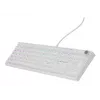 GENESIS NKG-2300 Πληκτρολόγιο Universal USB QWERTY Αγγλικό Λευκό