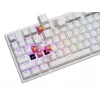 GENESIS NKG-2300 Πληκτρολόγιο Universal USB QWERTY Αγγλικό Λευκό