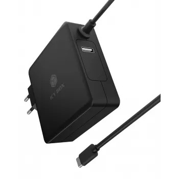 ICY BOX IB-PS101-PD Φορητός υπολογιστής, Smartphone, Tablet Μαύρο AC Εσωτερικού χώρου