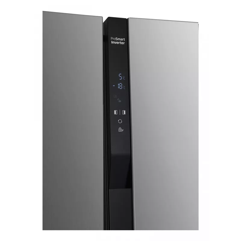 Beko GNO5322XPN Ψυγείο Side-by-Side Ελεύθερο 532 l Ανοξείδωτο ατσάλι
