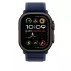 APPLE 49 mm Blue Trail Loop – S/M – μαύρο φινίρισμα Titanium