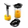 Χειροκίνητος κόφτης GEFU Professional Plus 13550 Μαύρο Ασημί