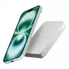ZENS Powerbank λεπτό Qi2 Al 10000mah Λευκό
