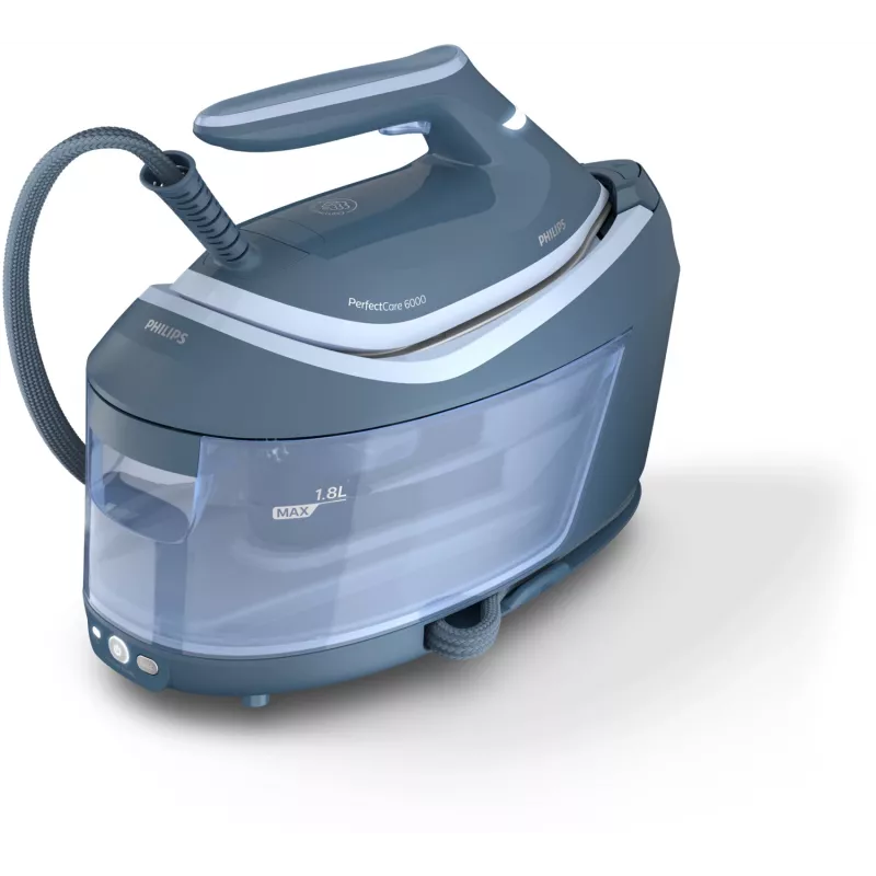 Philips Σειρά 6000 Σταθμός ατμού PSG6042/20 2400 W 1,8 L SteamGlide Advanced Μπλε