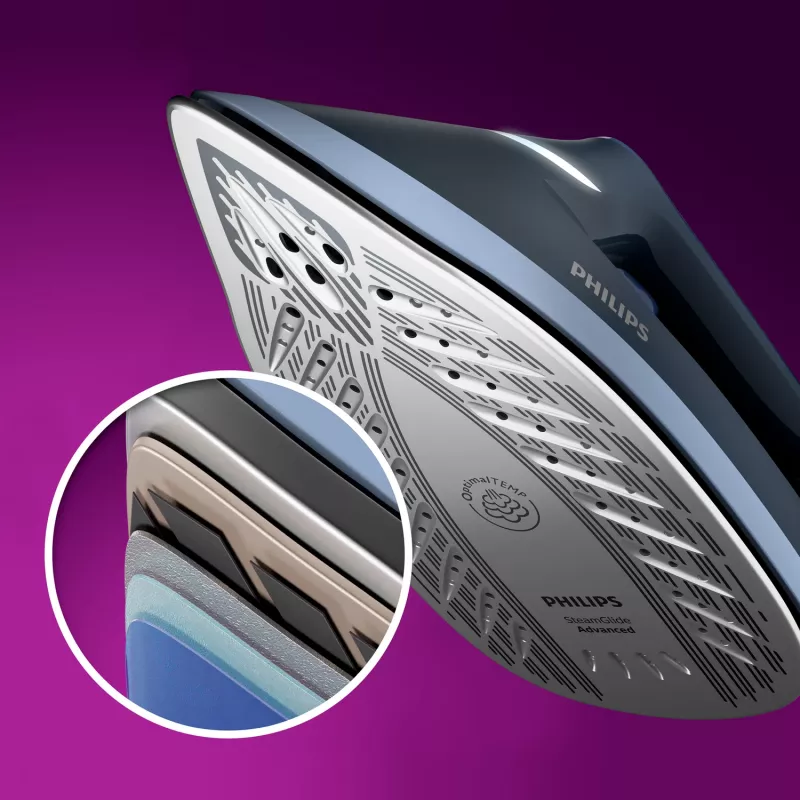 Philips Σειρά 6000 Σταθμός ατμού PSG6042/20 2400 W 1,8 L SteamGlide Advanced Μπλε