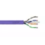 DIGITUS Καλώδιο εγκατάστασης - CAT6 - U/UTP - B2ca - 100 m - Μωβ