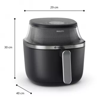 Philips 3000 Serie NA322/00 φριτέζα αέρος μεμονωμένη 4,2 L επιτραπέζια 1400 W φριτέζα θερμού αέρα χαλκό, μαύρο
