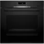 Εντοιχιζόμενος ηλεκτρικός φούρνος Bosch Serie 4 HRG312BB4, 71 L, 3600 W, μαύρο, χειρισμός αφής, A+