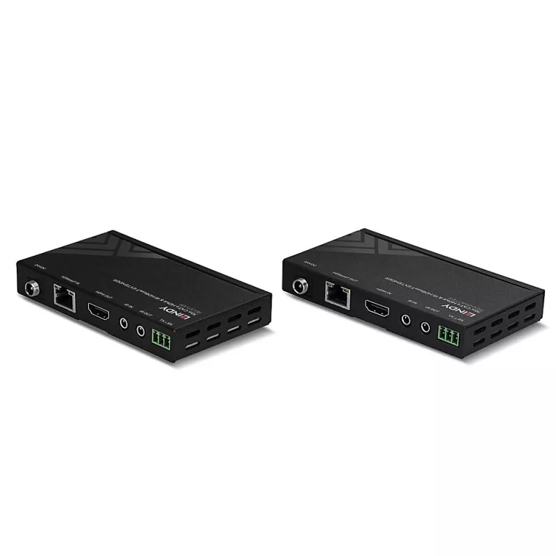 Lindy 70m Cat.6 HDMI 4K30, Extender HDBaseT με IR και RS-232 με PoC