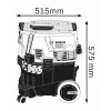 Bosch GAS 35 L AFC Professional Μαύρο, Μπλε 1200 W