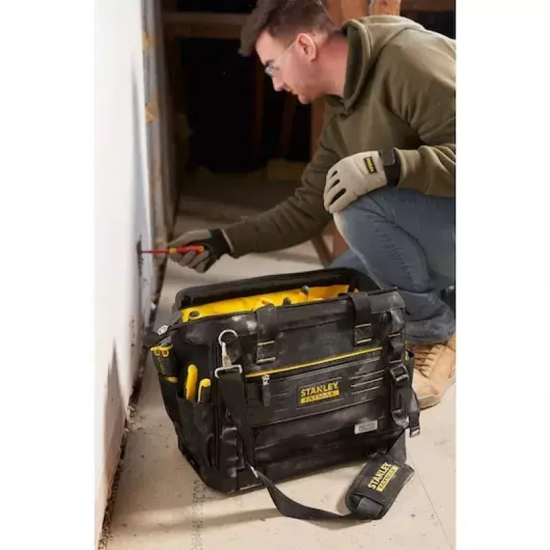 Βαλίτσα αποθήκευσης εργαλείων Stanley FATMAX FMST17627-1 αδιάβροχη μαύρη κίτρινη
