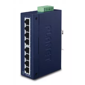 PLANET Industrial λεπτός διακόπτης Type-Switch IP30 8-Port