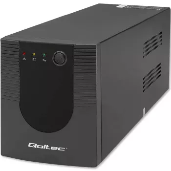 Qoltec UPS 53776 Line-Interactive 1,5 kVA 900 W 4 έξοδοι AC