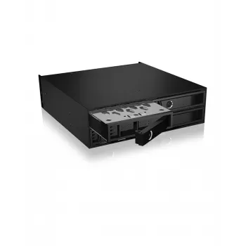 ICY BOX - IB-2242U2K - Backplane, 4x U.2 2,5 NVMe SSD (6-15 mm) για 1x 5,25 θήκη - μαύρο