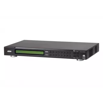 ATEN 8X8 True 4K HDMI Matrix Switch, διακόπτης μήτρας AV, 18 Gbit/s, 600 MHz, 4096 x 2160 pixel, 4096 x 2160, 3840 x 2160, 1920 x 1200, μαύρο