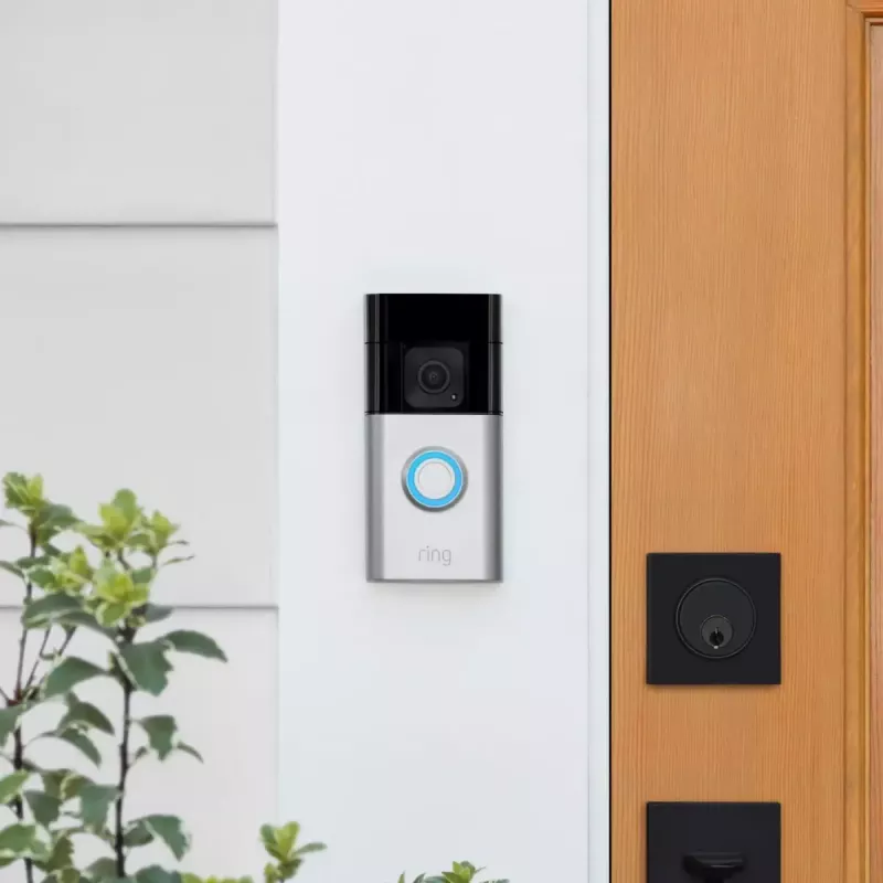 Battery Doorbell Plus Ring Μαύρο Νικέλιο