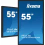 iiyama TF5539AS-B1AG Οθόνη Signage Σχεδιασμός Kiosk 138,7 cm (54,6 ίντσες) LED 435 cd/m² 4K Ultra HD Μαύρο Touchscreen Ενσωματωμένος επεξεργαστής Android 11 24/7