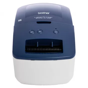 Brother QL-600B Εκτυπωτής ετικετών Θερμική άμεση 300 x 600 DPI 71 mm/δευτ Ενσύρματος DK