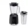Braun JB1051BK PowerBlend 1 επιτραπέζιο μπλέντερ, 600 W, 1,25 l, γυάλινη κανάτα, μαύρο
