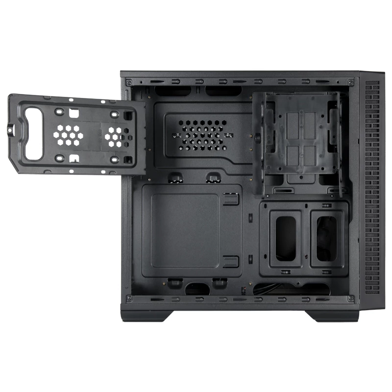 Chieftec UK-02B-OP Κουτί υπολογιστή Cube Μαύρο