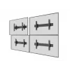 Equip 37 ιντσών-65 ιντσών Modular Push-In Pop-Out Βάση τοίχου TV