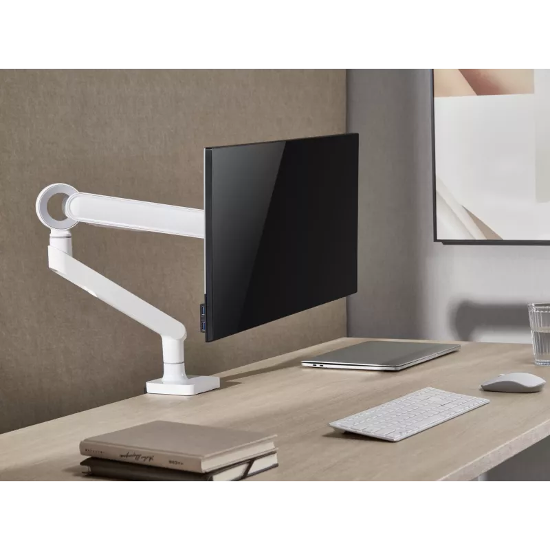 Equip Premium βάση στήριξης οθόνης γραφείου 17 inch-35 inch, λευκό